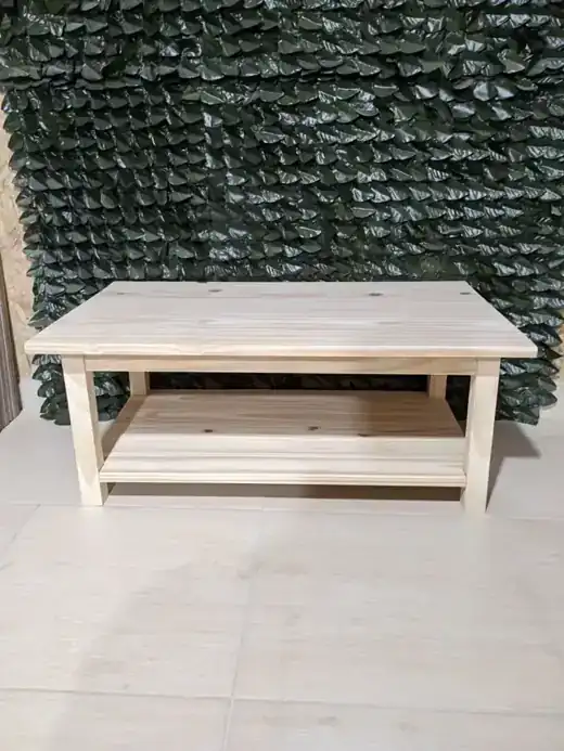 Mesa ratona de pino foto 6