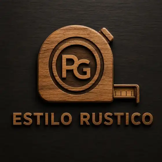 Logo PG Estilo Rústico