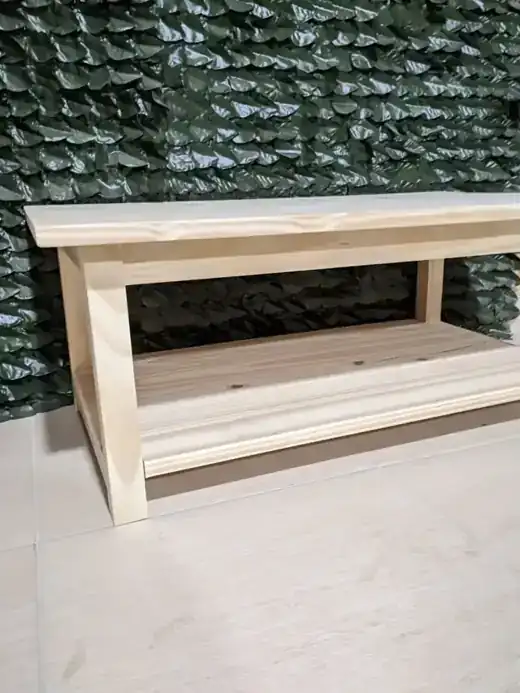Mesa ratona de pino foto 3